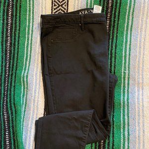 Ava & Viv black jeggings size 22